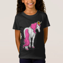 Unicorn Queen Krona T Shirt