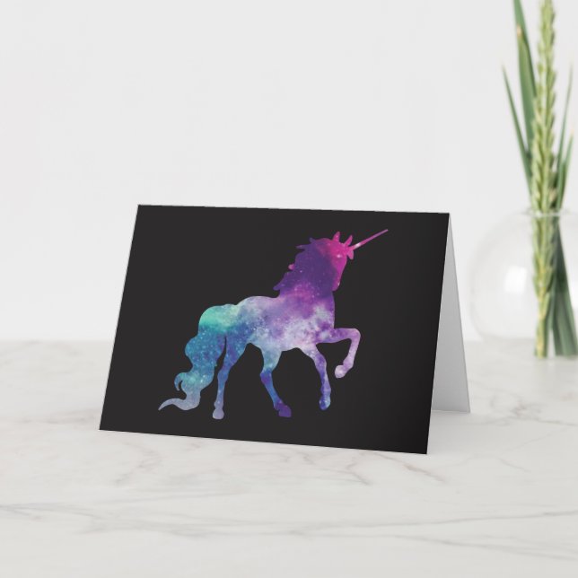 Unicorn Quote Valentine Helgkort (Framsida)