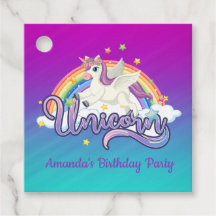 Unicorn Rainbow Birthday Magic Whimiscal