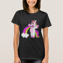 Unicorn Rainbow Clouds T Shirt
