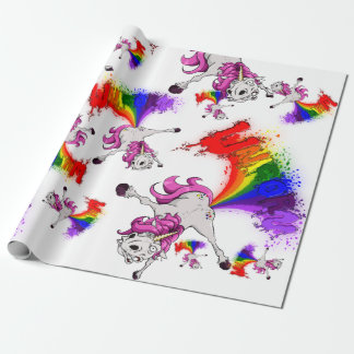unicorn rainbow fart presentpapper
