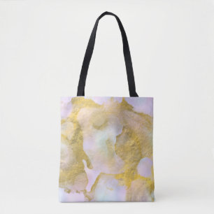 *~* Unicorn Rainbow Holograghic Pastel Guld AP1 Tygkasse