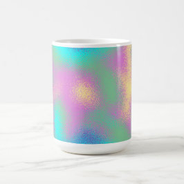 Unicorn Rainbow Metallic Foil Effect Kaffemugg