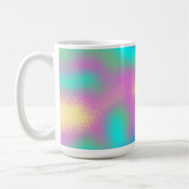 Unicorn Rainbow Metallic Foil Effect Kaffemugg