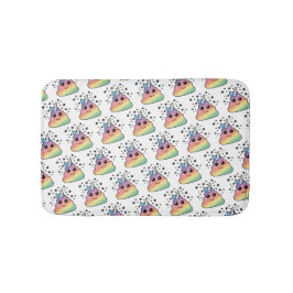Unicorn Rainbow Poop Emoji Badrumsmatta