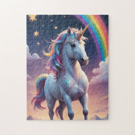 Unicorn & Rainbow Puzzle Pussel