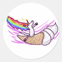 Unicorn Rainbow Riding Ice Cream Cone