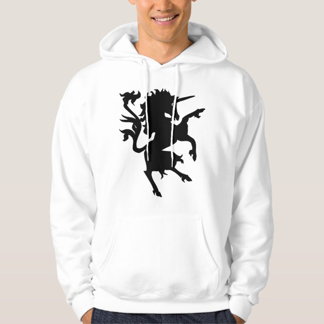 Unicorn Rampant Hoodie (Framsida)
