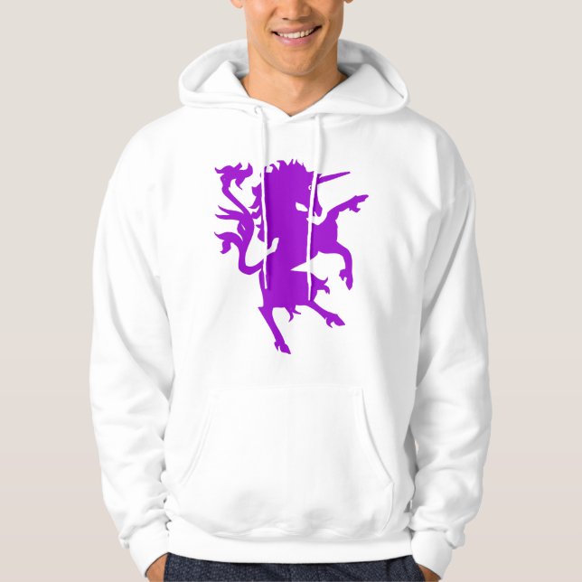 Unicorn Rampant Hoodie (Framsida)