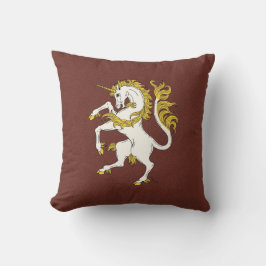 Unicorn Rampant Kudde