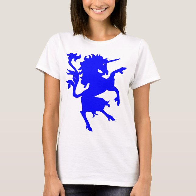 Unicorn Rampant T Shirt (Framsida)