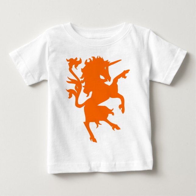 Unicorn Rampant Tee Shirt (Framsida)