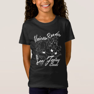 Unicorn Readers Kärlek.. White Logotyp Tee