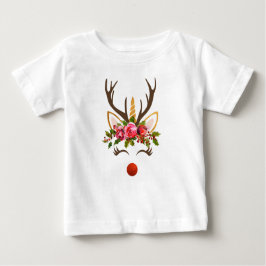 Unicorn Reindeer/jul Tee