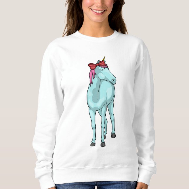 Unicorn Ribbon T Shirt (Framsida)