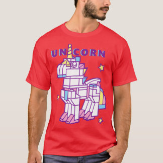 Unicorn Robot Classic T Shirt