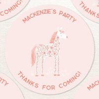 Unicorn Rosa Birthday Tack