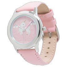 Unicorn Rosa Glitter eWatch
