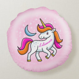 Unicorn Rund Kudde