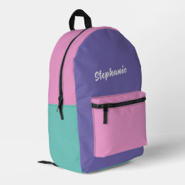 Unicorn-ryggsäck - Modern minimal Rosa och Lila