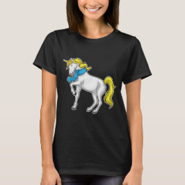 Unicorn Scarf T Shirt