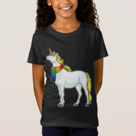 Unicorn Scarf T Shirt