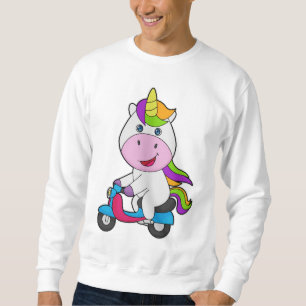 Unicorn Scooter Lång Ärmad Tröja