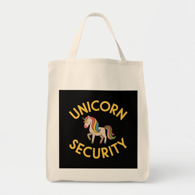 Unicorn Security: Behålla Magic Säker med en Touch Tygkasse (Framsidan)