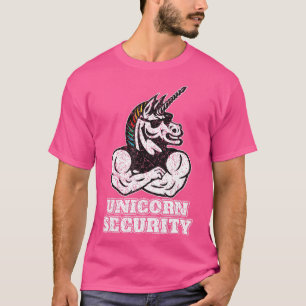 Unicorn Security i Unicorn Älskare Muscular I Unic T Shirt