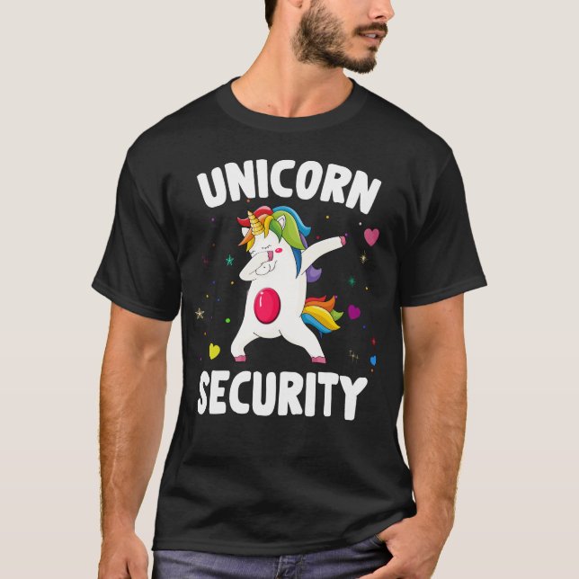 Unicorn Security T Shirt (Framsida)