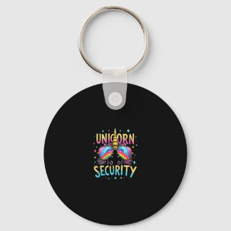 Unicorn Security Tank Top_6 Nyckelring