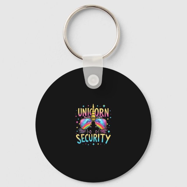 Unicorn Security Tank Top_6 Nyckelring (Framsida)