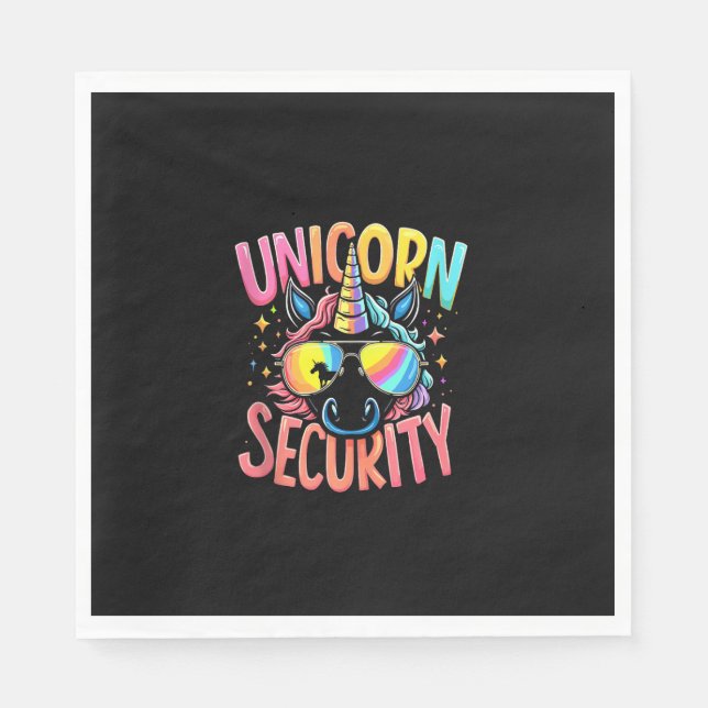 Unicorn SECURITY Unicorn Tanktop_2 Pappersservett (Framsidan)