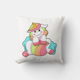 Unicorn Shy med Pillow Kudde