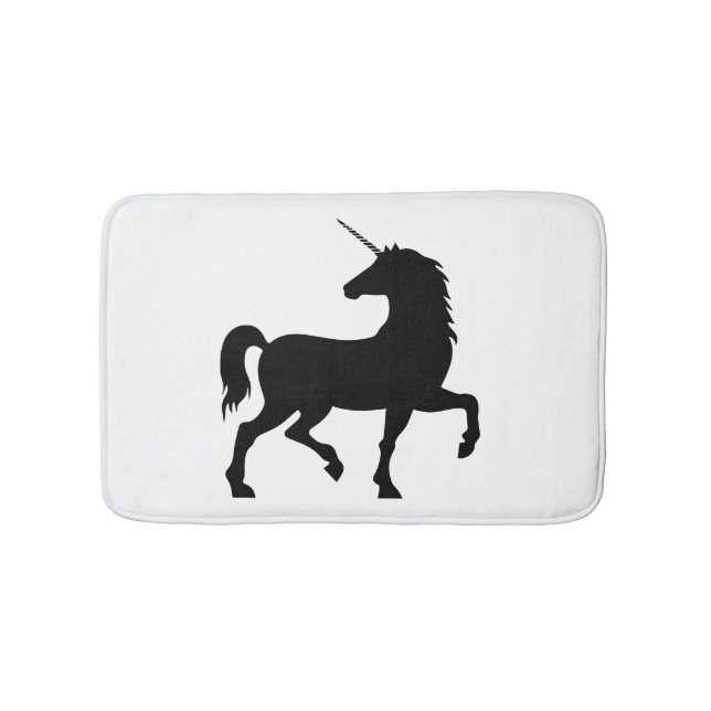 Unicorn Silhouette Badrumsmatta (Framsidan)