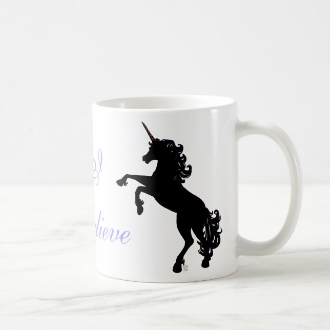 Unicorn Silhouette Kaffemugg (Höger)