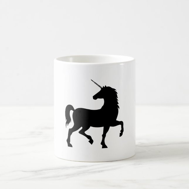 Unicorn Silhouette Kaffemugg (Center)