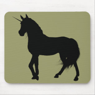 Unicorn Silhouette Mousepad Musmatta