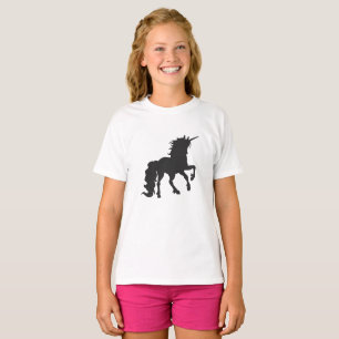 Unicorn silhouette - Välj bakgrundsbild färg T Shirt