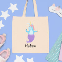 Unicorn Sjöjungfru Character Cute Kids Roligt