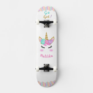 Unicorn Skateboard for Girl