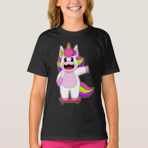 Unicorn Skater Skateboard-sport T Shirt