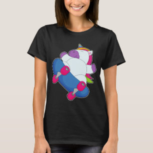 Unicorn Skater Skateboard T Shirt