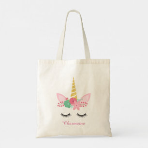 Unicorn Sleeping Tote Tygkasse