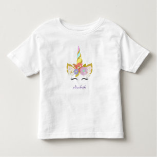 Unicorn Småbarn Ruffle Tee