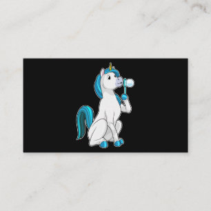 Unicorn Soap bubbles Visitkort