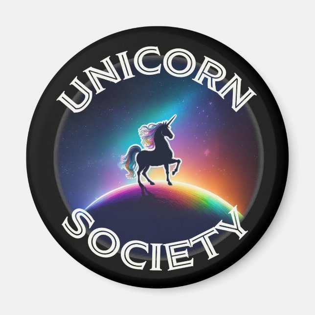 Unicorn Society Magnet (Framsidan)