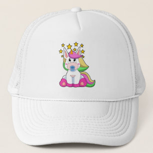 Unicorn som Baby med Nappar Keps