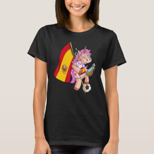 Unicorn Spanien party T Shirt