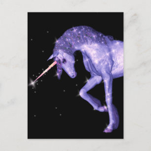Unicorn Sparkles Vykort